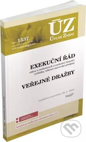 Úplné Znění - 1537 Exekuční řád, Veřejné dražby - kniha z kategorie Právo