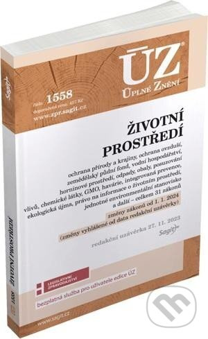 Úplné Znění - 1558 Životní prostředí - kniha z kategorie Právo