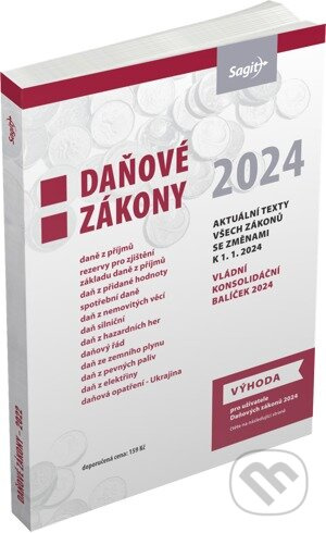 Daňové zákony 2024 - kniha z kategorie Daně
