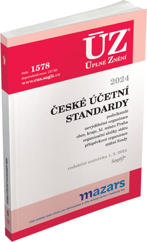 ÚZ 1578 České účetní standardy