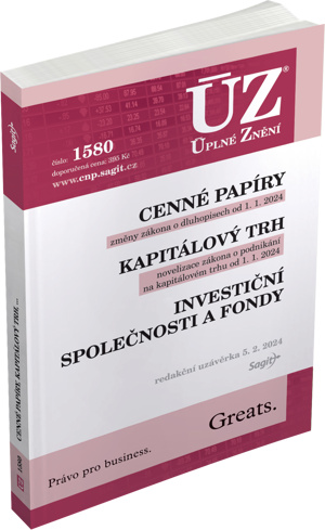 ÚZ 1580 Cenné papíry