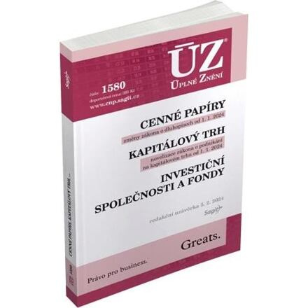 ÚZ 1580 Cenné papíry