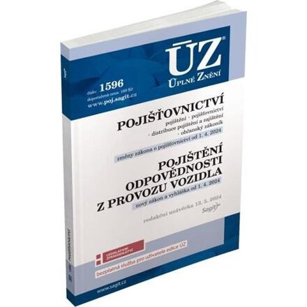 ÚZ 1596 Pojišťovnictví, pojištění odpovědnosti z provozu vozidla