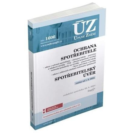 ÚZ 1606 Ochrana spotřebitele