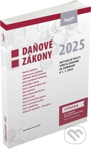 Daňové zákony 2025 Nakladatelství Sagit, a.s.
