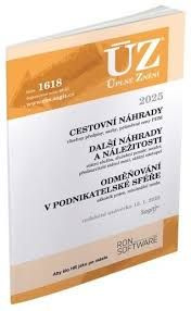 ÚZ 1618 Cestovní náhrady, Odměňování v podnikatelské sféře, 2025 Nakladatelství Sagit, a.s.