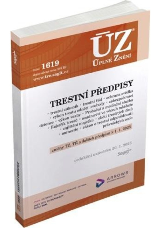 ÚZ 1619 Trestní předpisy