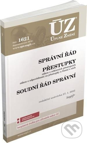 ÚZ 1621 Správní řád, Soudní řád správní, Přestupky Nakladatelství Sagit, a.s.