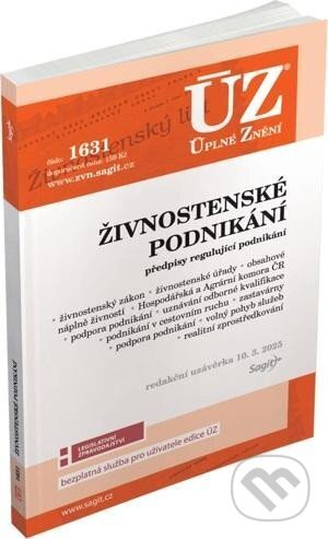 ÚZ 1631 Živnostenské podnikání, volný pohyb služeb, podpora podnikání