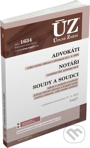 ÚZ 1634 Soudy a soudci