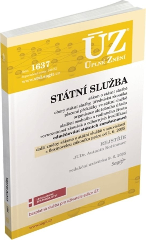 ÚZ 1637 / Státní služba 2025