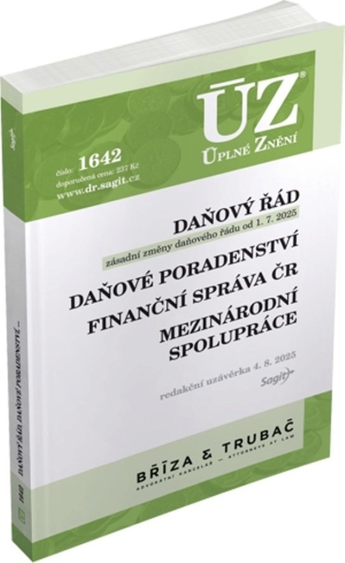 ÚZ 1642 Daňový řád