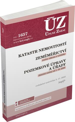 ÚZ 1657 / Katastr nemovitostí, Zeměměřictví, Pozemkové úpravy a úřady
