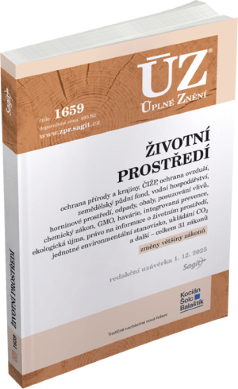 ÚZ 1659 / Životní prostředí