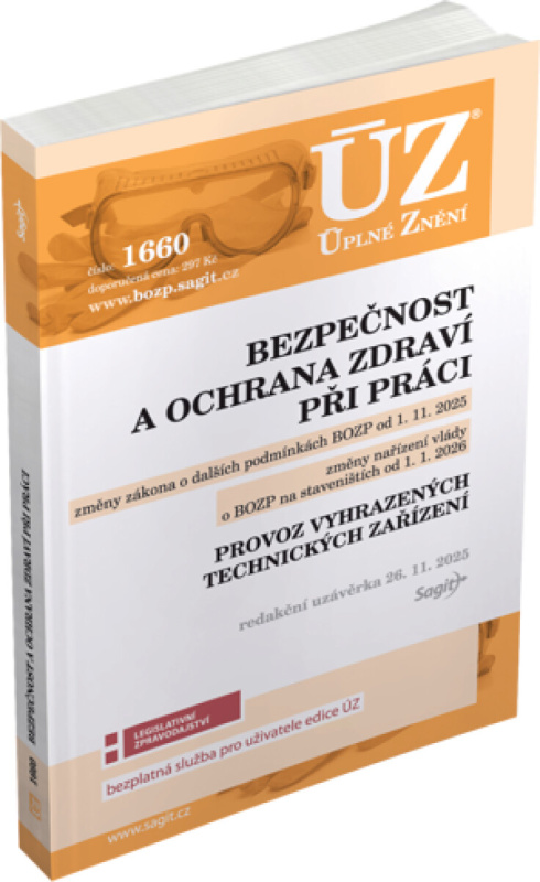 ÚZ 1660 / Bezpečnost a ochrana zdraví při práci