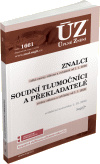 ÚZ 1661 / Znalci, soudní tlumočníci a soudní překladatelé
