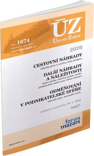 ÚZ 1674 / Cestovní náhrady, Odměňování v podnikatelské sféře, 2026