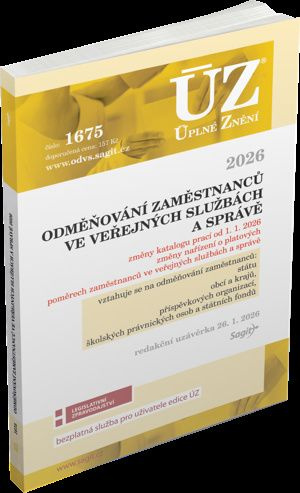 ÚZ 1675 / Odměňování zaměstnanců ve veřejných službách a správě, 2026