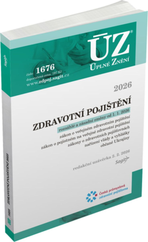 ÚZ 1676 Zdravotní pojištění