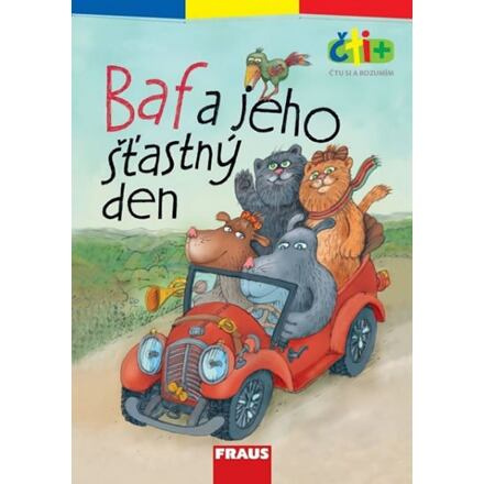 Čti+ Baf a jeho šťastný den (6-7 let) Fraus