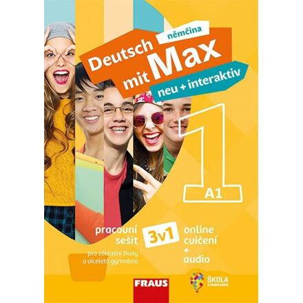 Deutsch mit Max neu + interaktiv 1 (3 v 1) Fraus