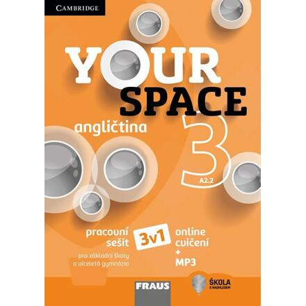 Your Space 3 pracovní sešit 3 v 1 Fraus