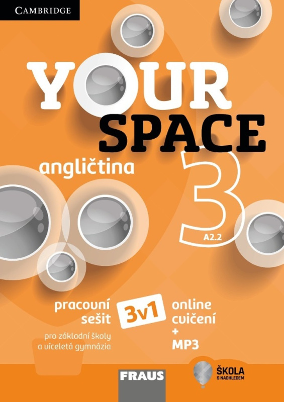 Your Space 3 pracovní sešit 3 v 1 Fraus