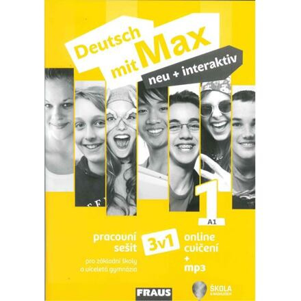 Deutsch mit Max neu + interaktiv 1 Pracovní sešit Fraus
