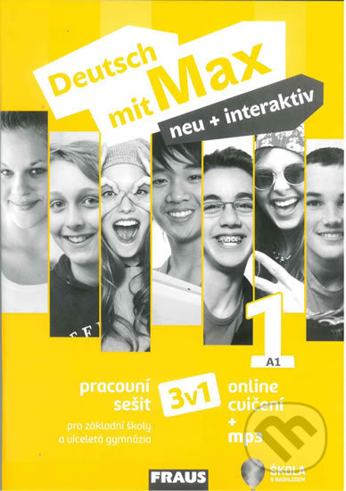 Deutsch mit Max neu + interaktiv 1 Pracovní sešit Fraus