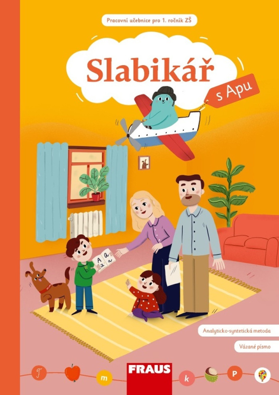 Slabikář s Apu Hybridní pracovní učebnice Fraus