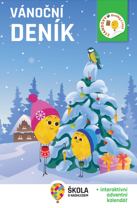 Vánoční deník + interaktivní adventní kalendář Fraus