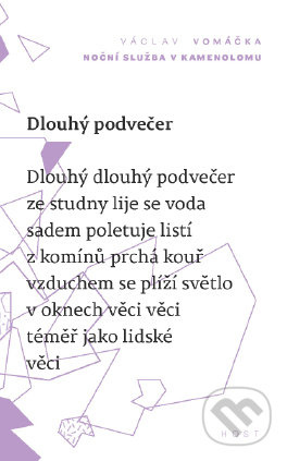 Noční služba v kamenolomu - Václav Vomáčka