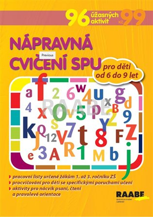 Nápravná cvičení pro žáky s SPU