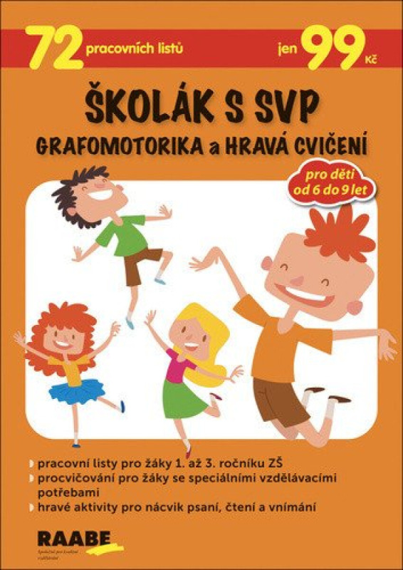 Školák s SVP – Grafomotorika a hravá cvičení - Věra Gošová