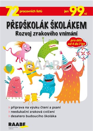Předškolák školákem - Rozvoj zrakového vnímání - Hana Nádvorníková, Kristýna Krejčová, Věra Gošová - kniha z kategorie Mateřská škola a předškoláci