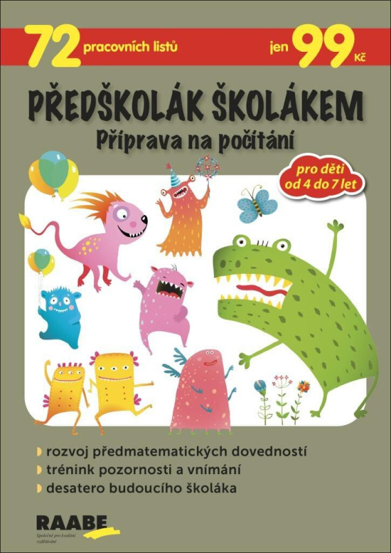 Předškolák školákem – Příprava na počítání - Kristýna Krejčová, Jana Pechancová, Hana Nádvorníková