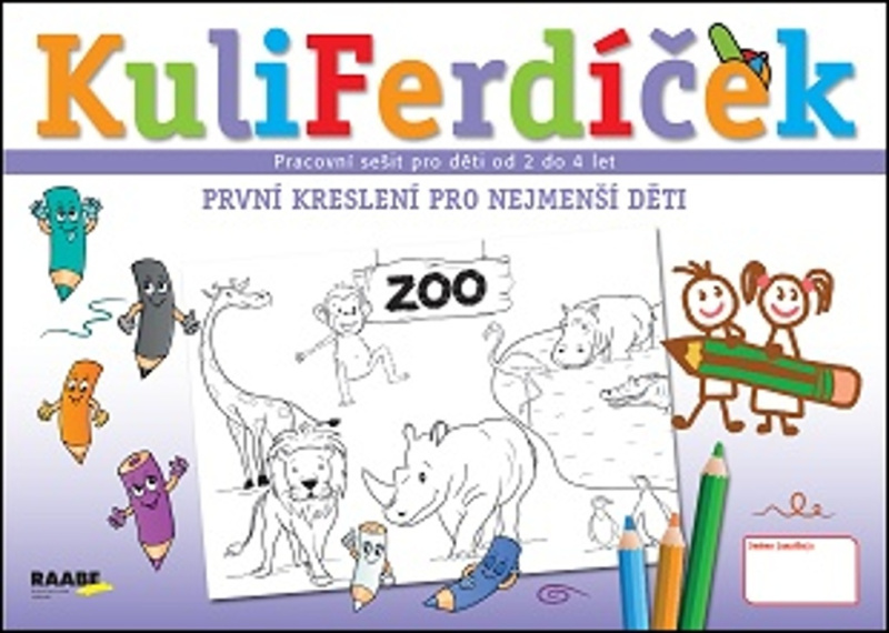 KuliFerdíček - První kreslení pro nejmenší děti - Stanislava Andrštová, Kamila Honová