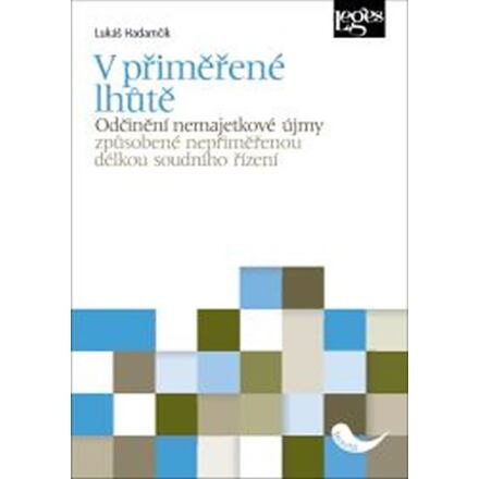 V přiměřené lhůtě - Odčinění nemajetkové újmy způsobené nepřiměřenou délkou soudního řízení
