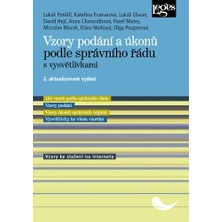 Vzory podání a úkonů podle správního řádu s vysvětlivkami