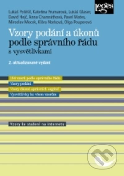 Vzory podání a úkonů podle správního řádu s vysvětlivkami