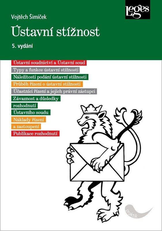 Ústavní stížnost - Vojtěch Šimíček - kniha z kategorie Humanitní a společenské vědy