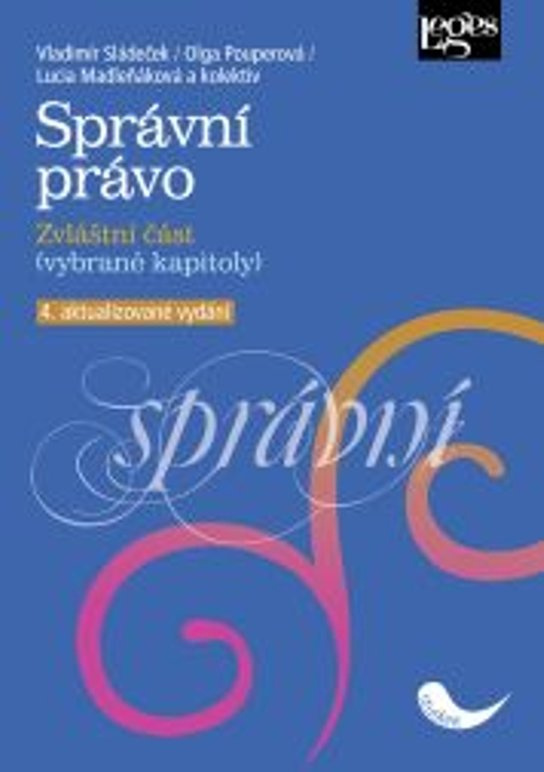 Správní právo - Zvláštní část