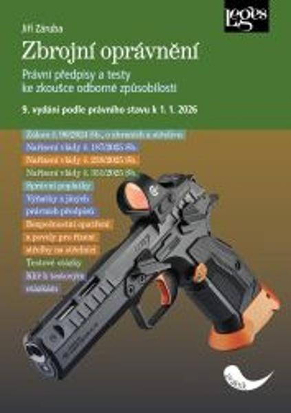 Zbrojní oprávnění podle právního stavu k 1. 1. 2026 - kniha z kategorie Trestní právo