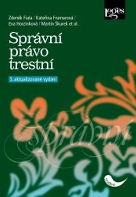 Správní právo trestní -  Eva Horzinková