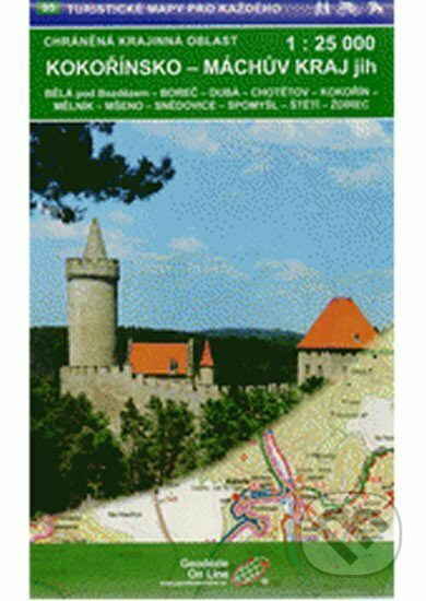 Kokořínsko–Máchův kraj-jih 1:25T (95 Turistické mapy pro každého)