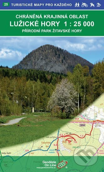Lužické hory, Žitavské hory 1:25T /25 Turistické mapy pro každého