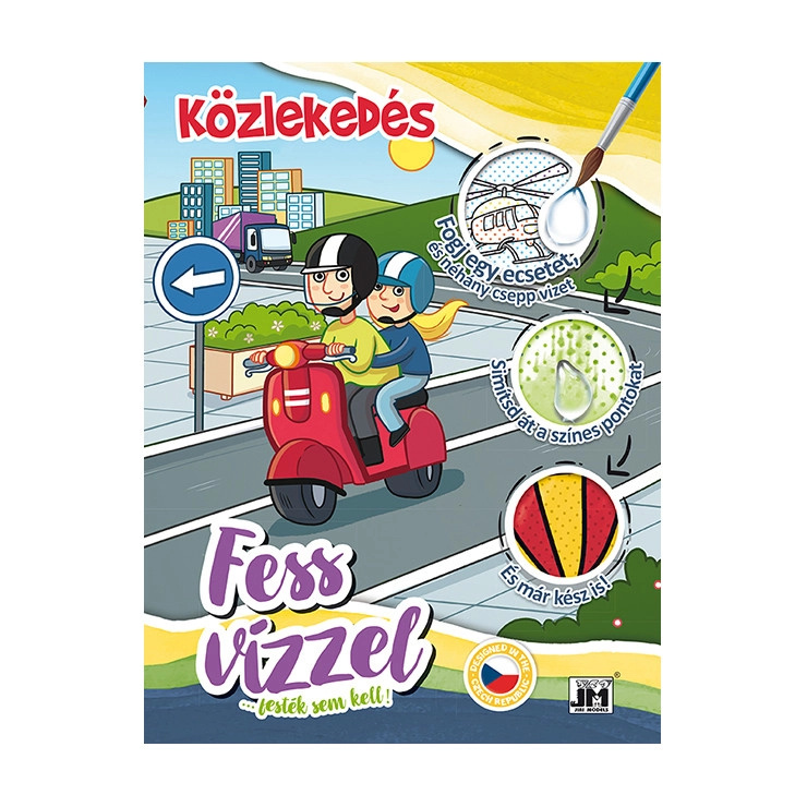 maluj vodou doprava – maďarské vydání