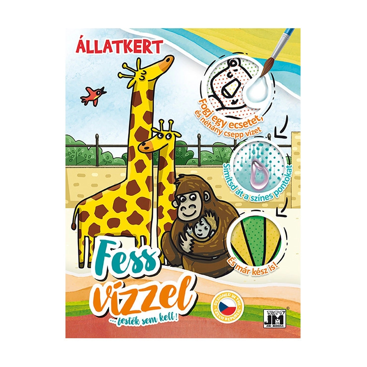 maluj vodou zoo – maďarské vydání