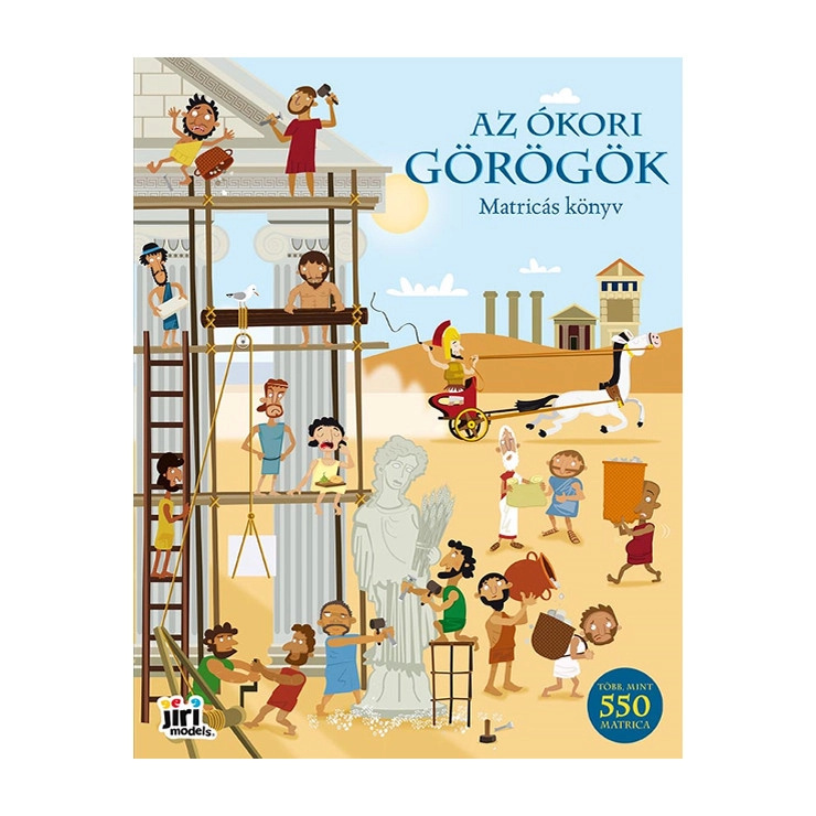 velká samolepková knížka řecko – maďarská verze