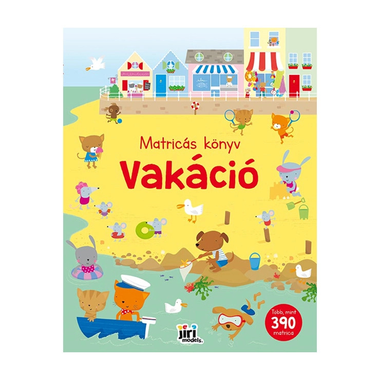 velká samolepková knížka prázdniny (maďarská verze)